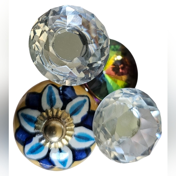 Handmade 4 Piece Colorful Beaded Plant Stakes!, New! - Picture 7 of 8